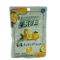 Мармелад со вкусом цедры лимона Meiji, 47 гр