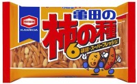 Снеки рисовые «Какинотане» с арахисом (6 пак.), 200 гр, Япония