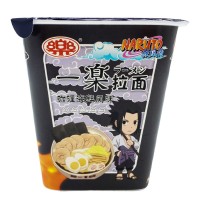 Лапша б/п со вкусом морепродуктов и карри Naruto (синяя), 100 гр