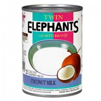 Кокосовое молоко TWIN ELEPHANTS 400 мл