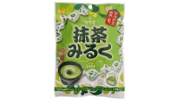 Леденцы молочные с зеленым чаем Сакума, 65 гр