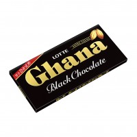 Шоколад черный Гана Lotte, 50 гр