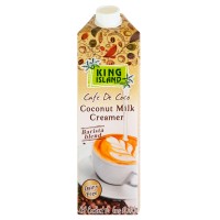 Кокосовые сливки для кофе и выпечки KING ISLAND, 1000 мл