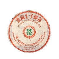 Пуэр шу Чжун Ча "Зеленая печать" 2008 г, 357 гр