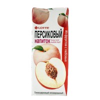 Напиток персиковый Lotte, 190 мл