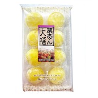 Моти дайфуку с начинкой из каштановой пасты (8шт), 235 гр, Япония