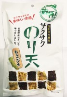 Снек из водорослей нори в кляре со вкусом васаби, 42 гр, Япония