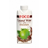 Кокосовая вода с шоколадом FOCO 330 мл