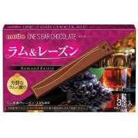 Шоколад Meiji со вкусом рома и изюма, 30 гр