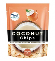 Кокосовые чипсы со вкусом сметаны и лука Thai Coco, 40 гр