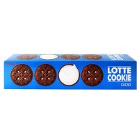 Печенье шоколадное Какао Lotte, 105 гр